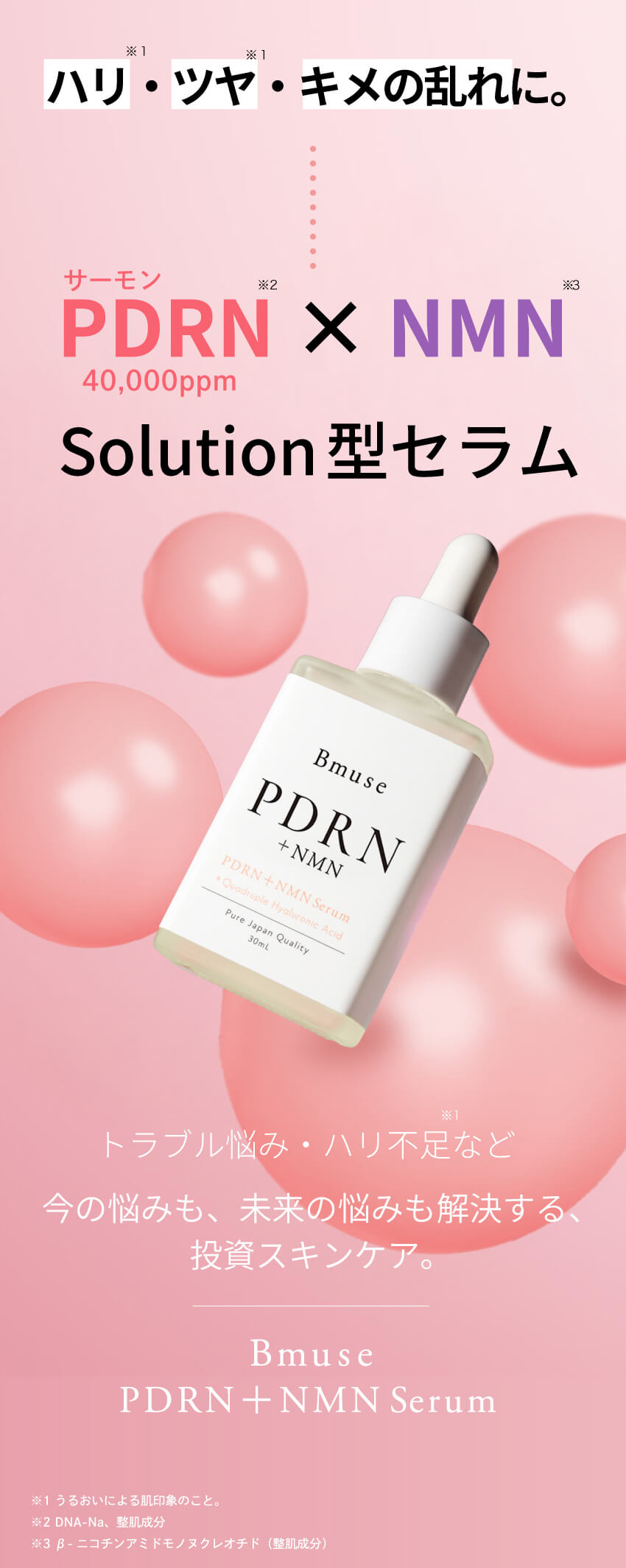 Bmuse PDRN＋NMN serum イメージ1