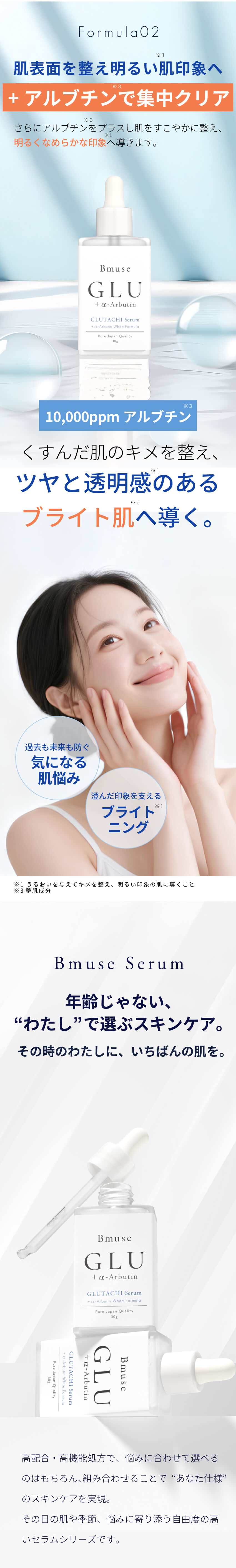 Bmuse Glutachi Serum 高濃度グルタチオン美容液イメージ4